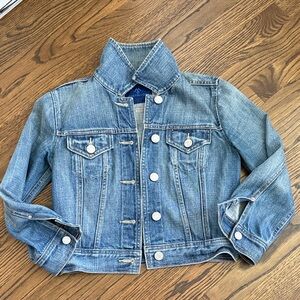 Womens Cropped Denim Jacket